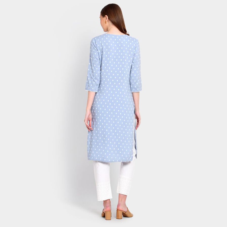 Ladies' Kurta, Light Blue, large image number null